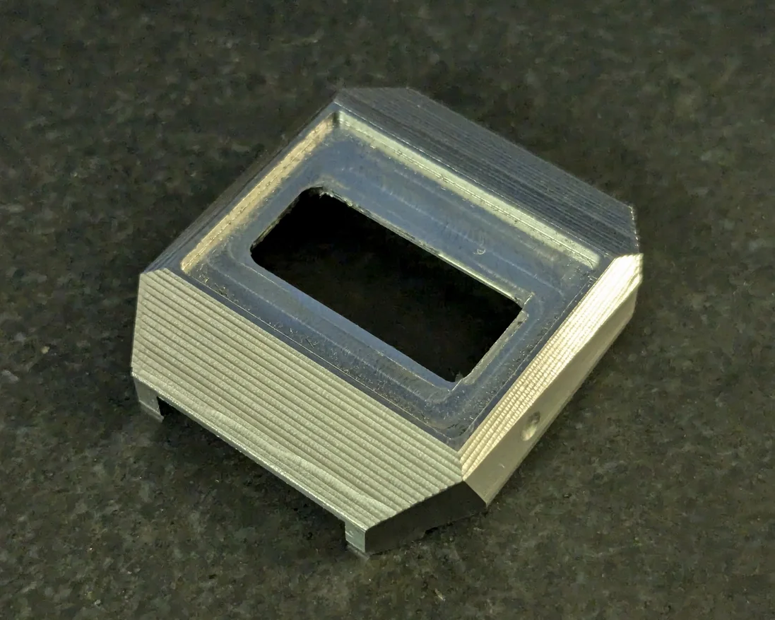 Machined damascus case