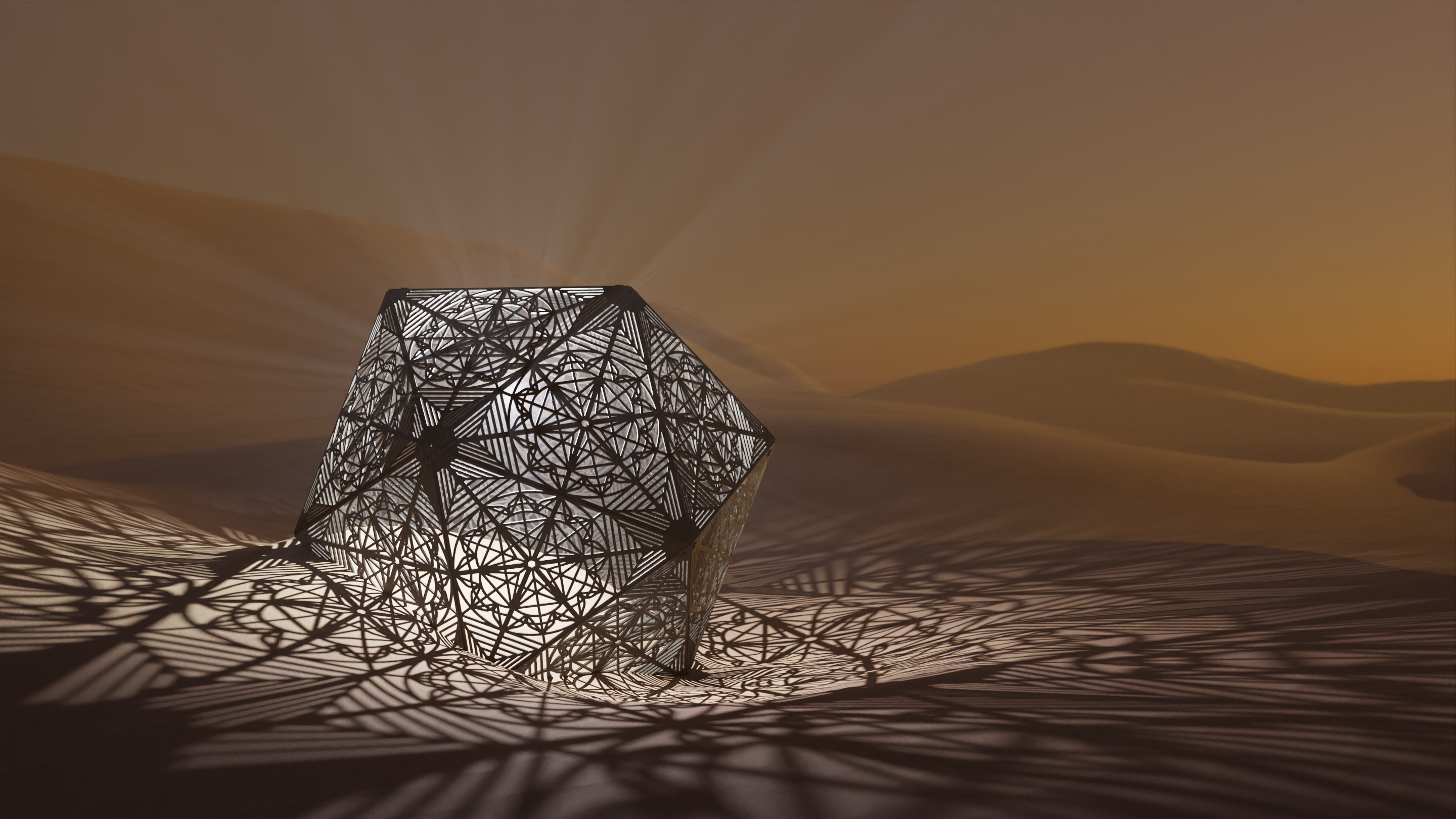 Oxytocin art installation