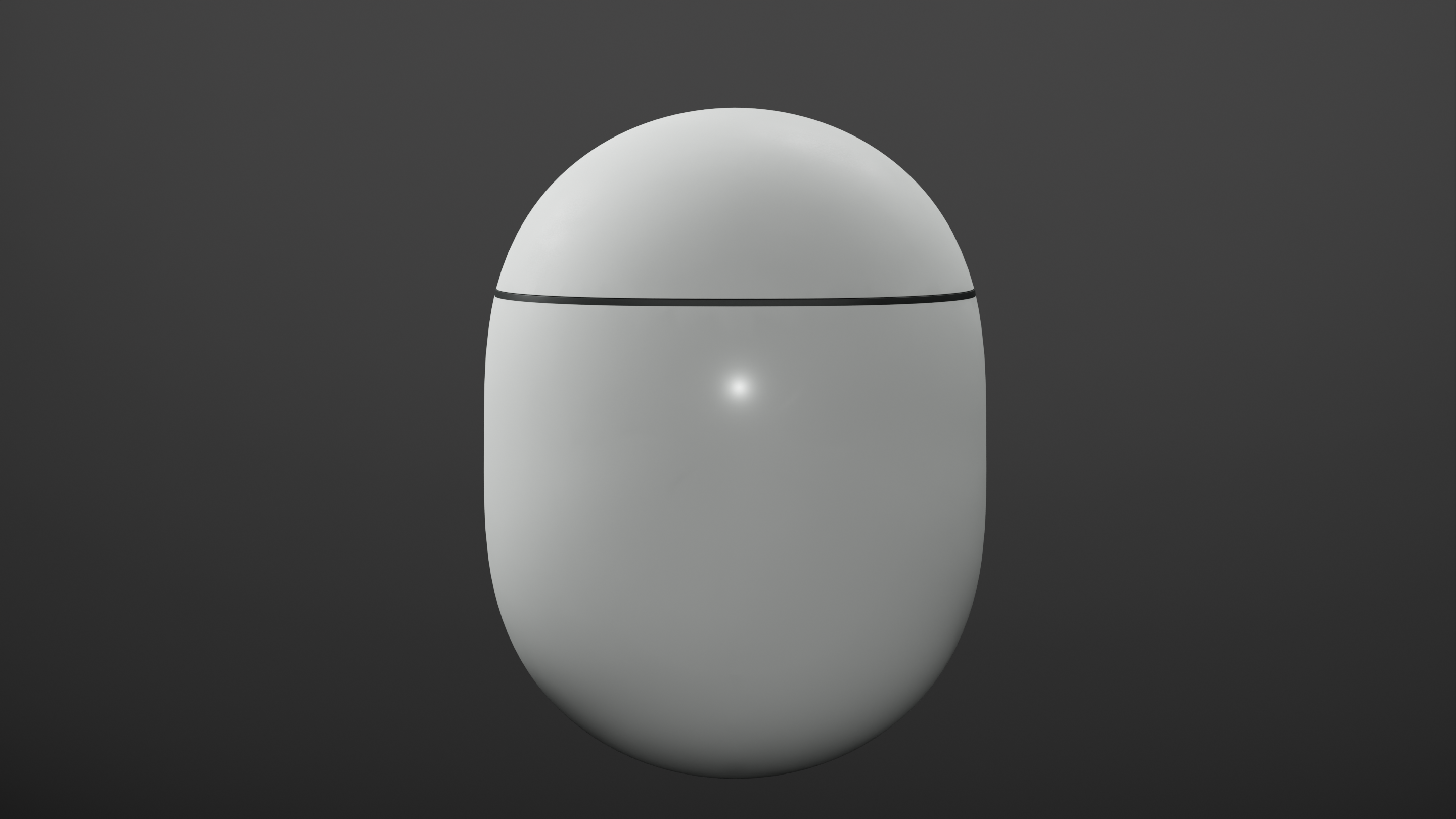 Pixel Pals charging case - closed view