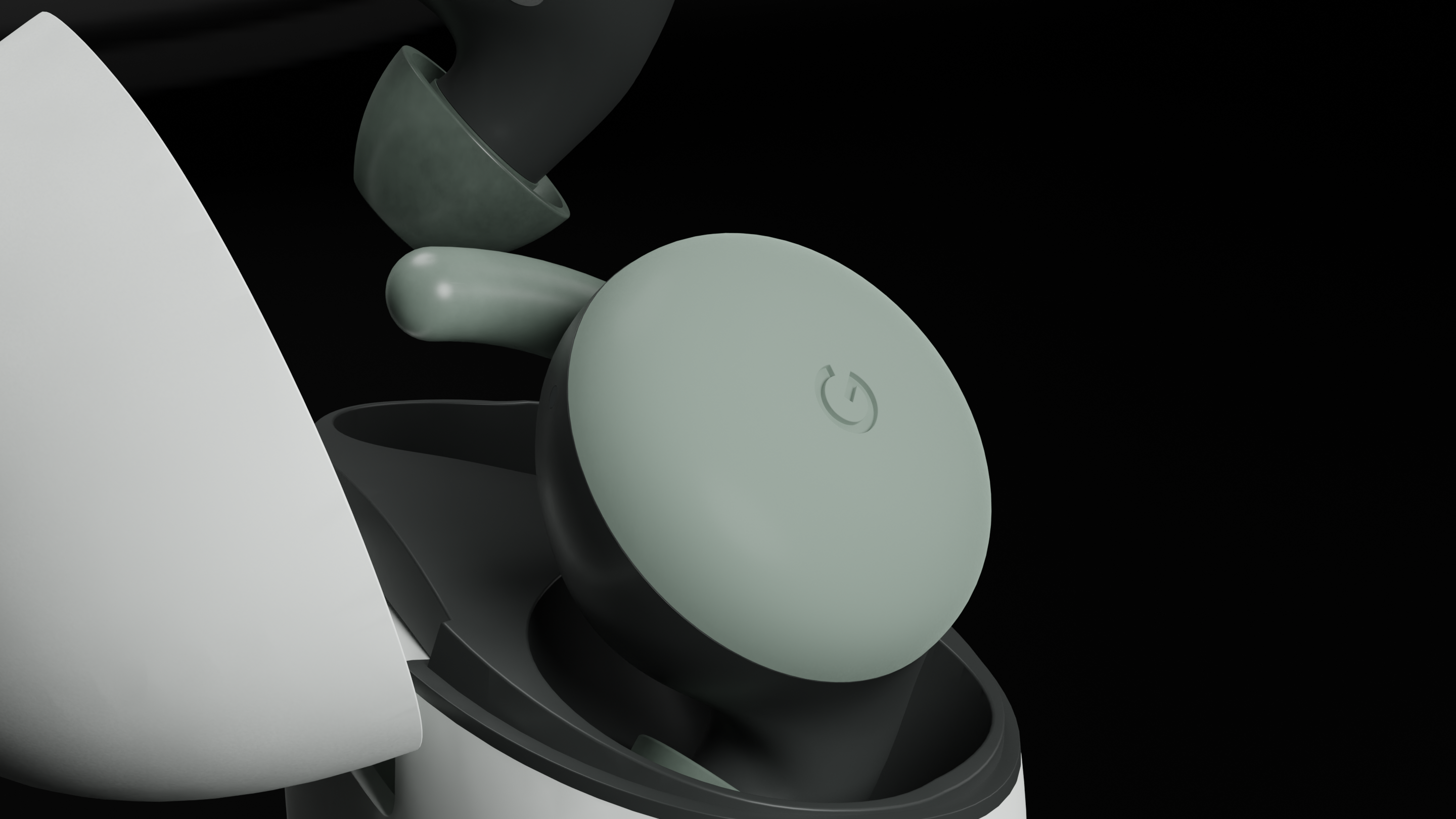 Pixel Pals flesh tone colorway in charging case